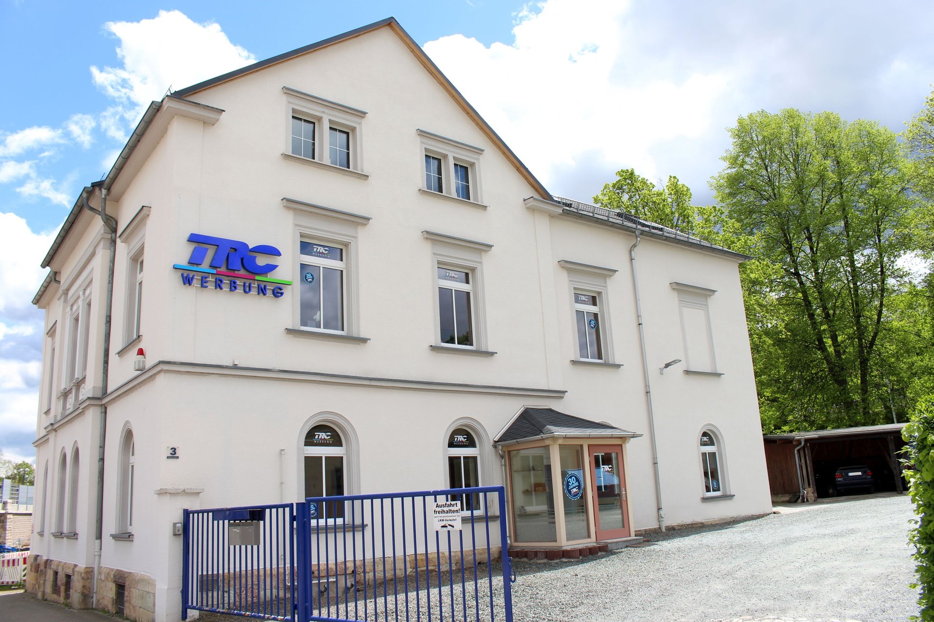 Firmengebäude TRC Chemnitz